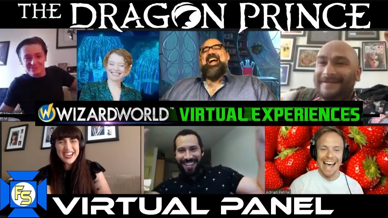 DRAGON PRINCE Panel &ndash; Wizard World Virtual Experiences 2020