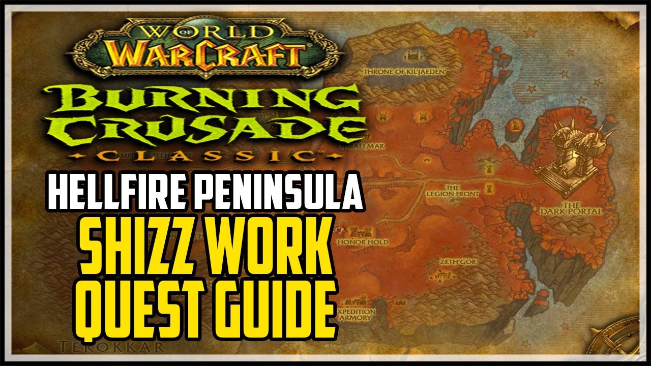 Shizz Work WoW TBC Quest