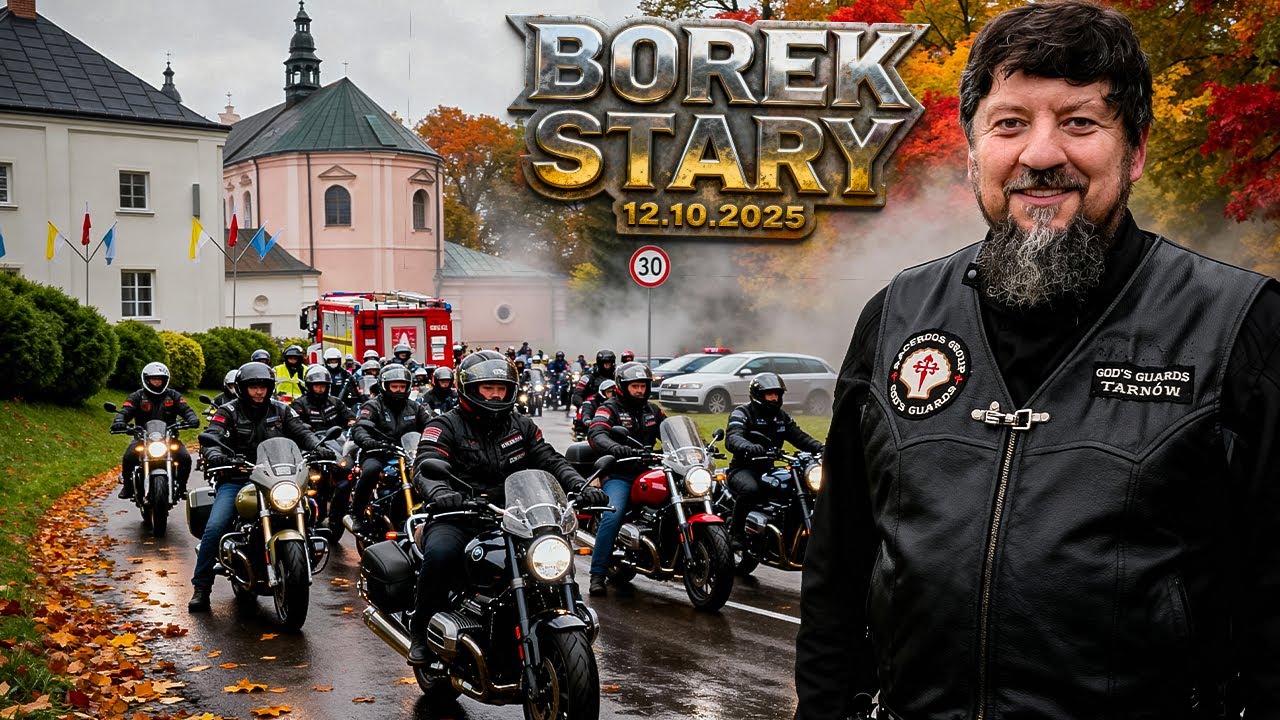 ZAKOŃCZENIE SEZONU MOTOCYKLOWEGO 2025 - BOREK STARY 12.10.2025