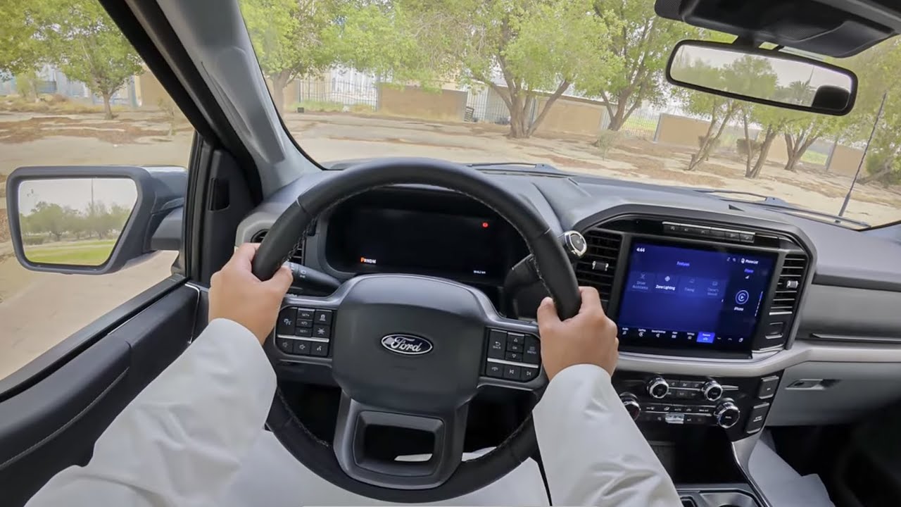 2025 فورد F-150 XLT FX4 وانيت دبل تجربة قيادة من منظور السائق POV | افضل فئة تستحق الشراء ؟