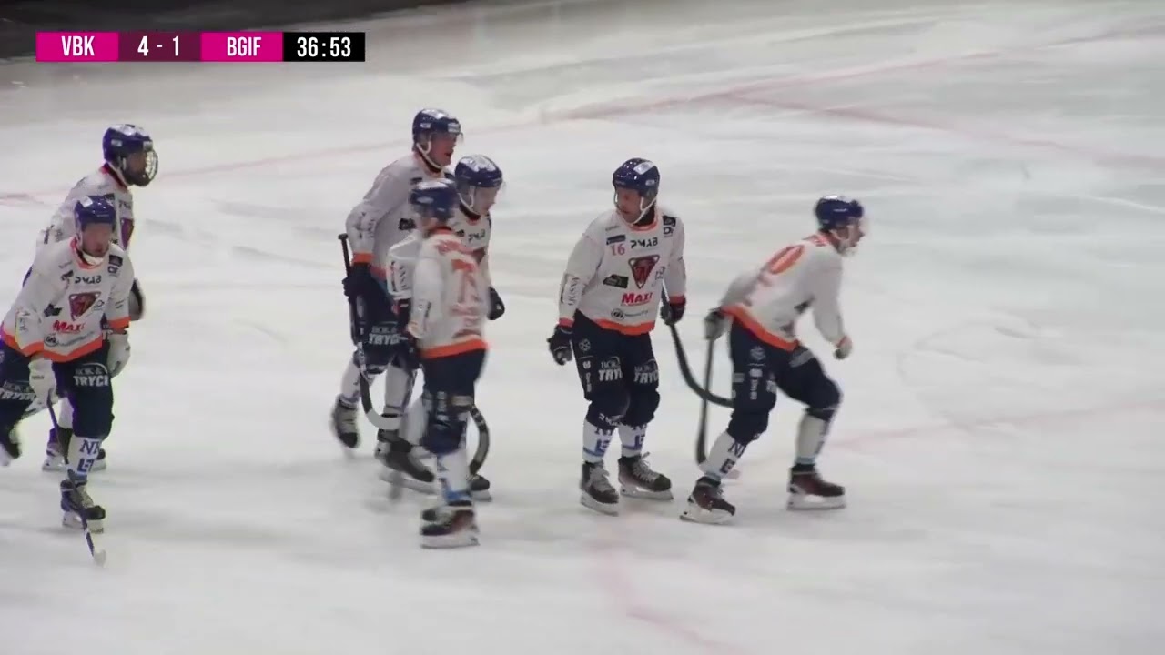 Elitserien 24/25: Highlights Vetlanda - Bollnäs 5-5