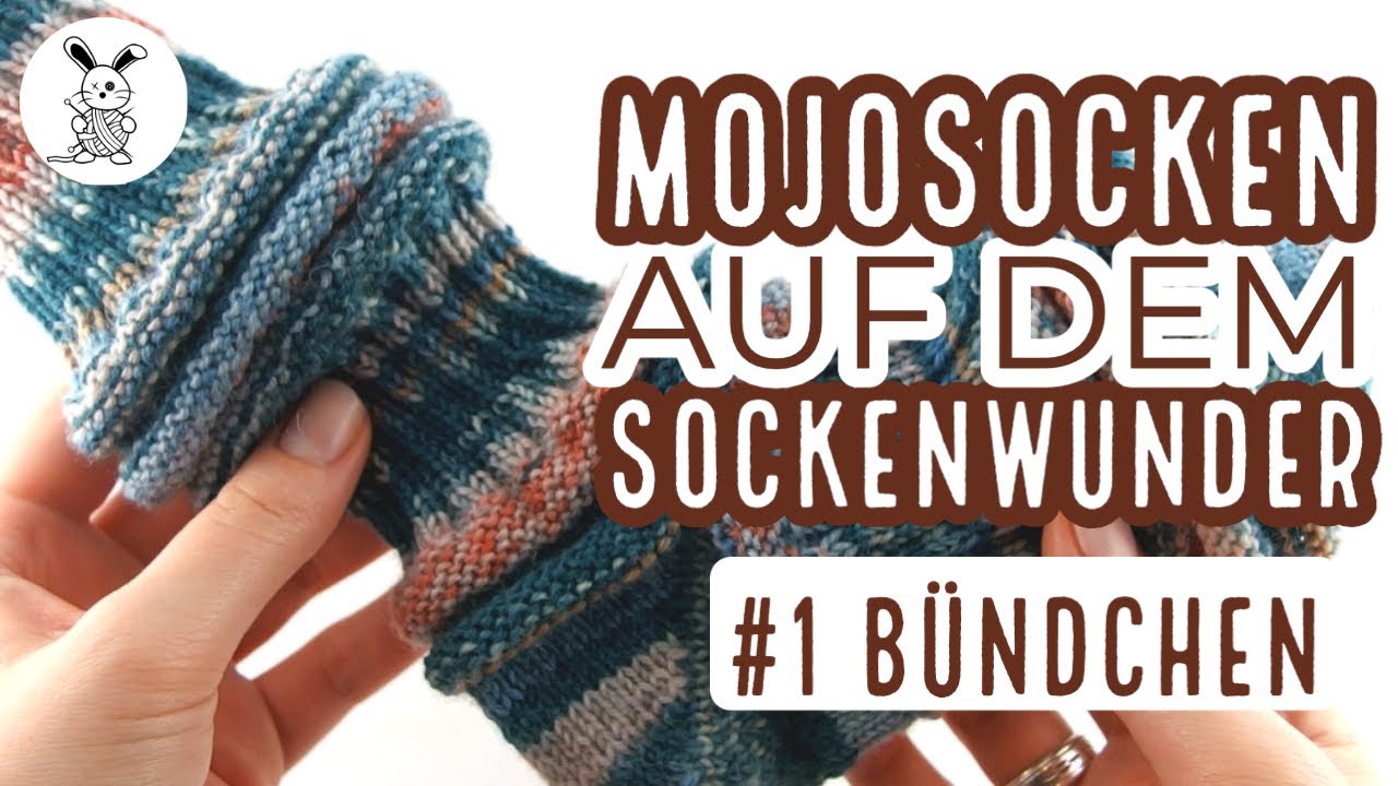 Mojosocken auf dem Sockenwunder #1 Bündchen