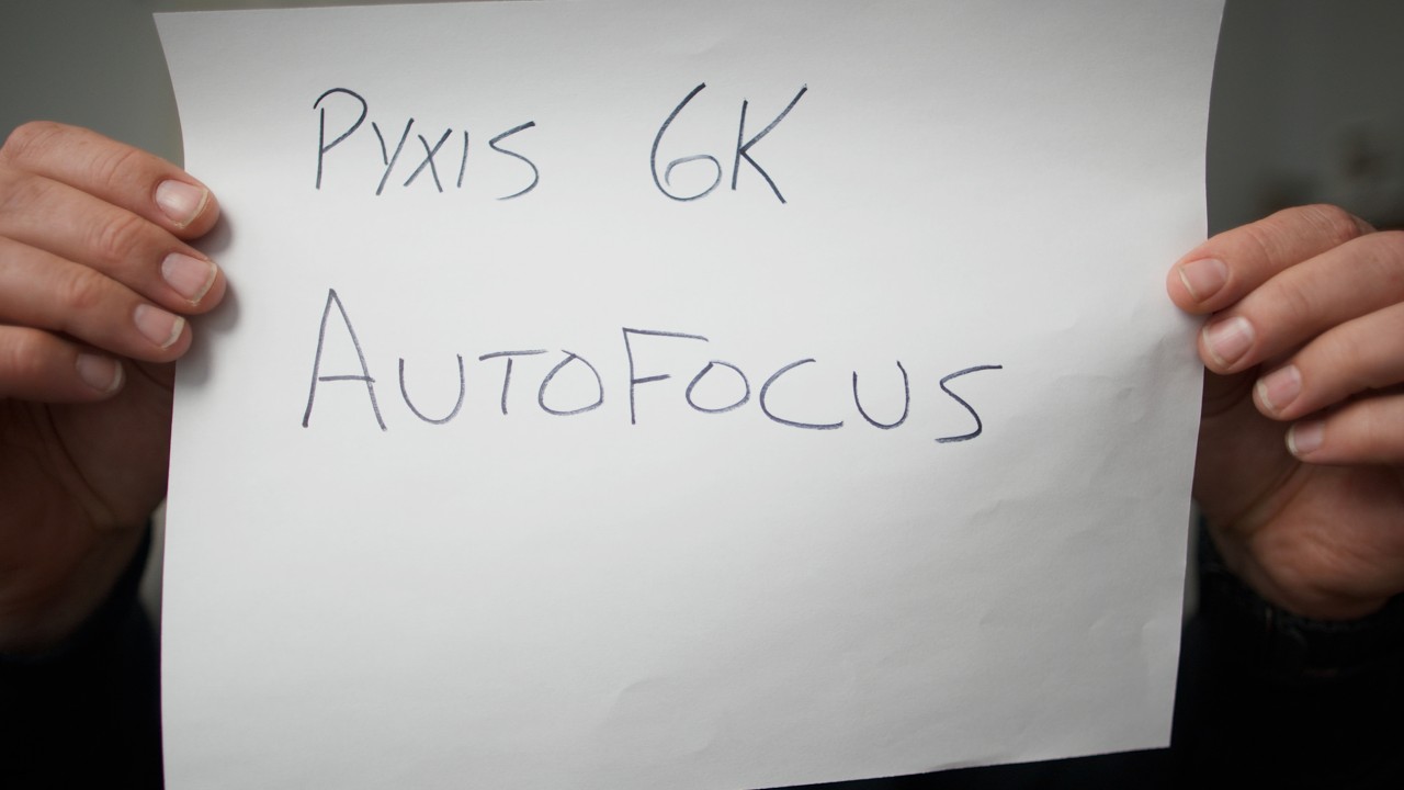 Автофокус pyxis 6k уже в продаже!