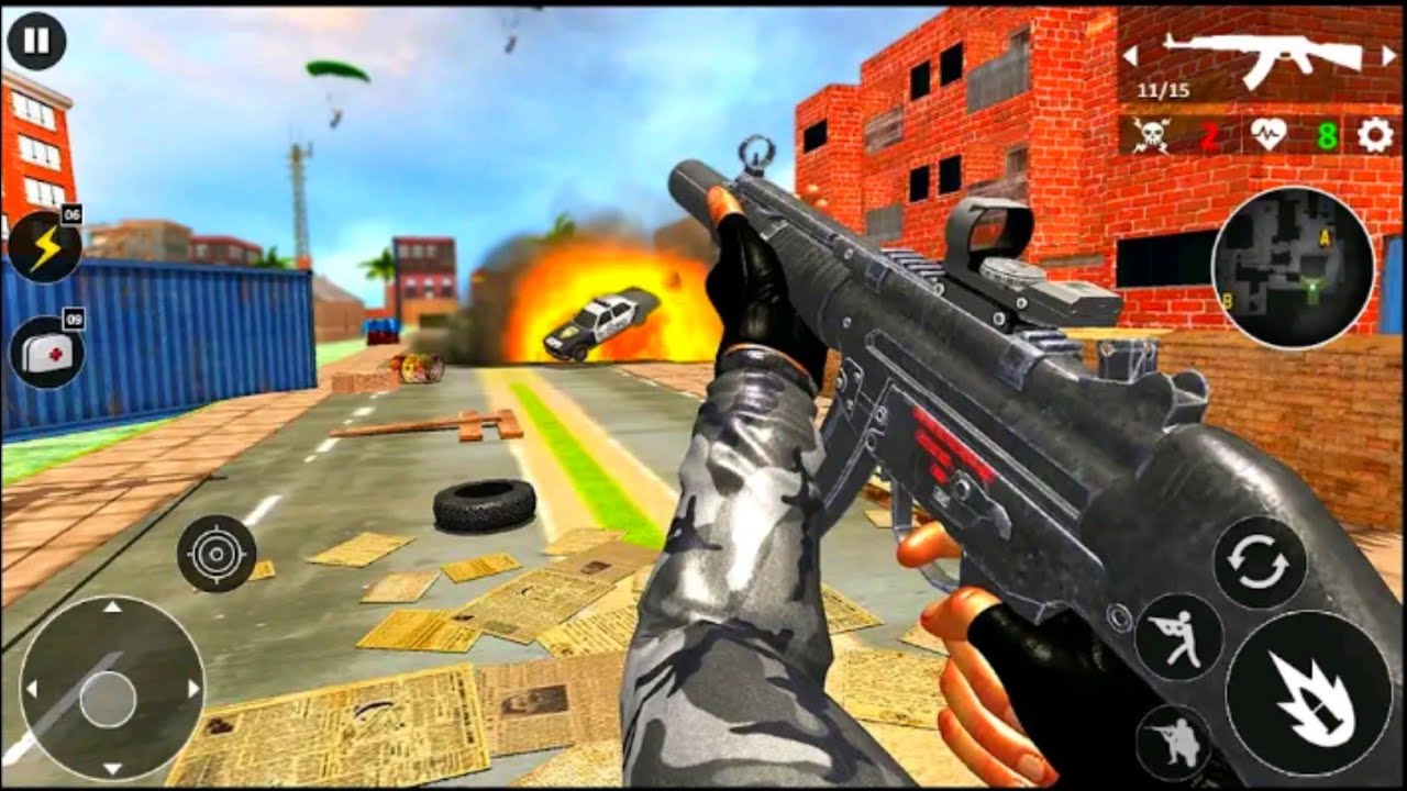 FPS Commando Shooting Games 3D - Sniper Shoot 3D - Android Gameplay
