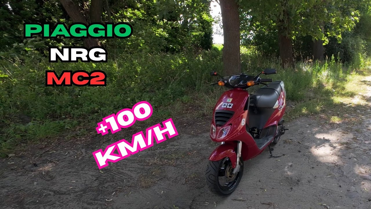 Piaggio NRG Mc2 70 test ride v-Max