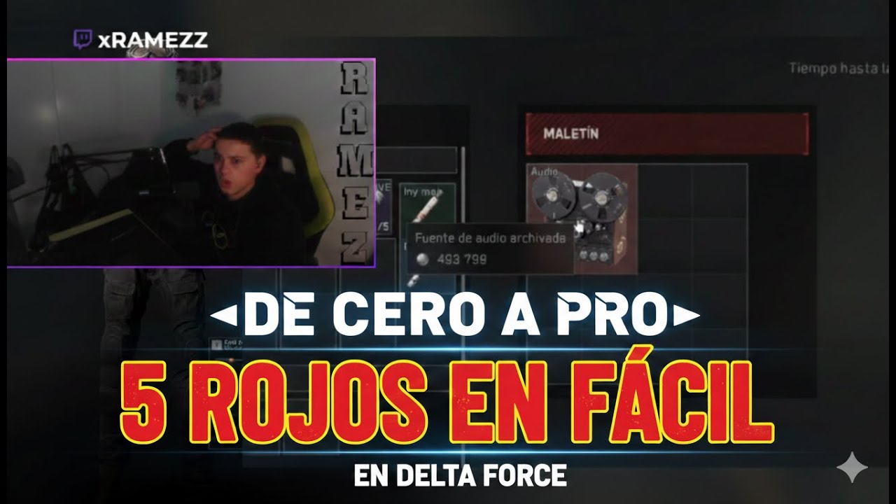 ¡5 ROJOS EN FACIL! // TUTORIAL DE CERO A PRO EN DELTA FORCE PARTE 2