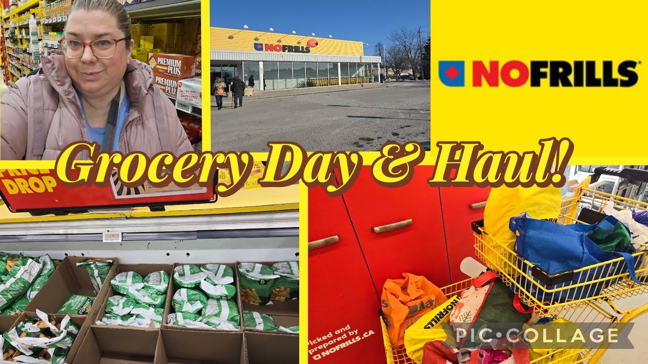 No Frills Haul! Grocery Shopping at No Frills! Grabbing what we need! 