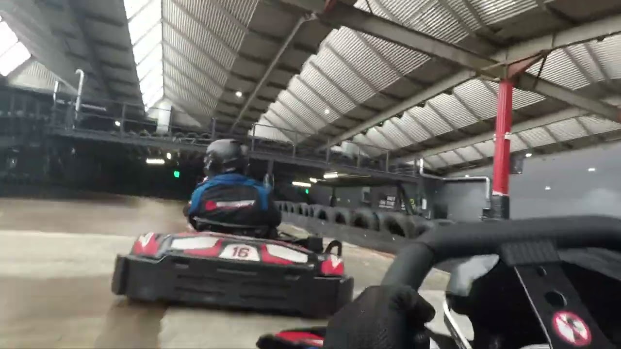 Ripping at TeamSport Go Karting Hull!