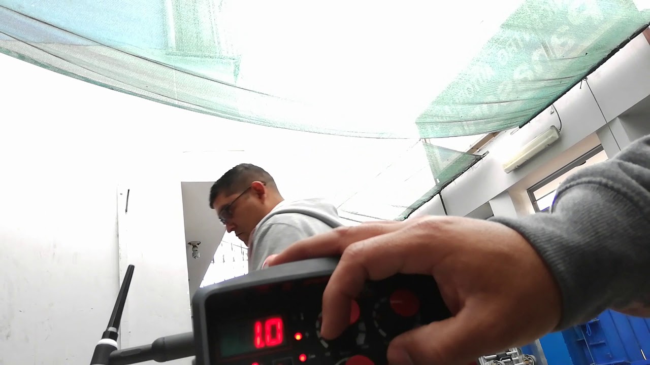 Programación de máquina de Soldar tig