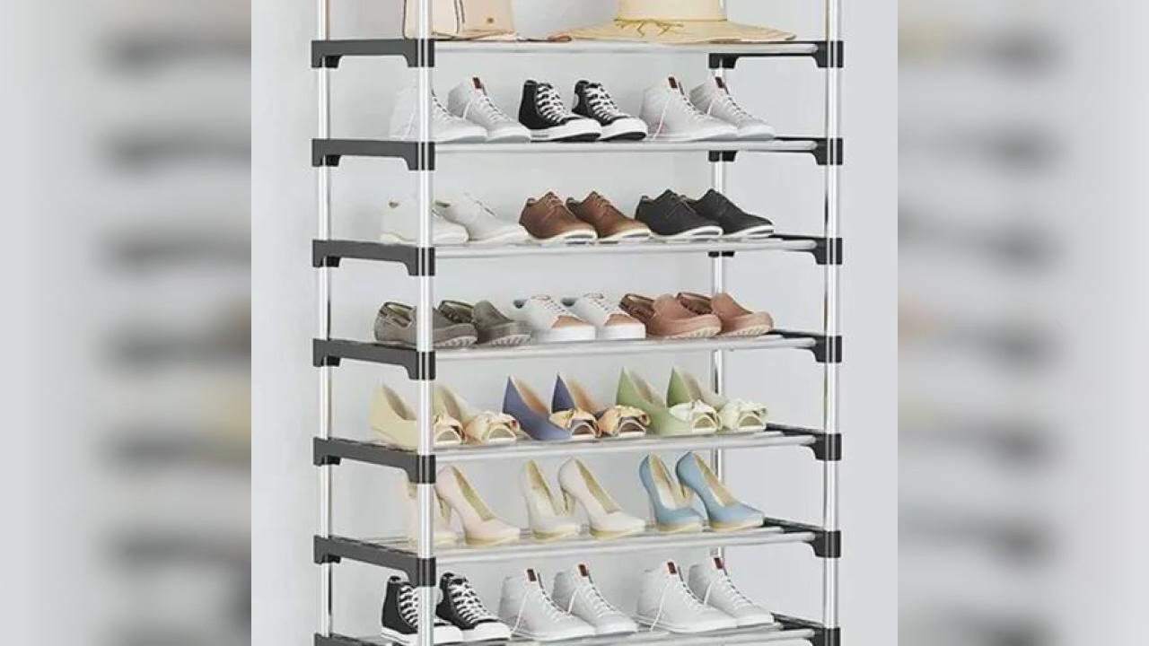 Review: Sapateira Vertical Quarto Inox Luxo 18 Pares 6 Prateleiras 1 Box