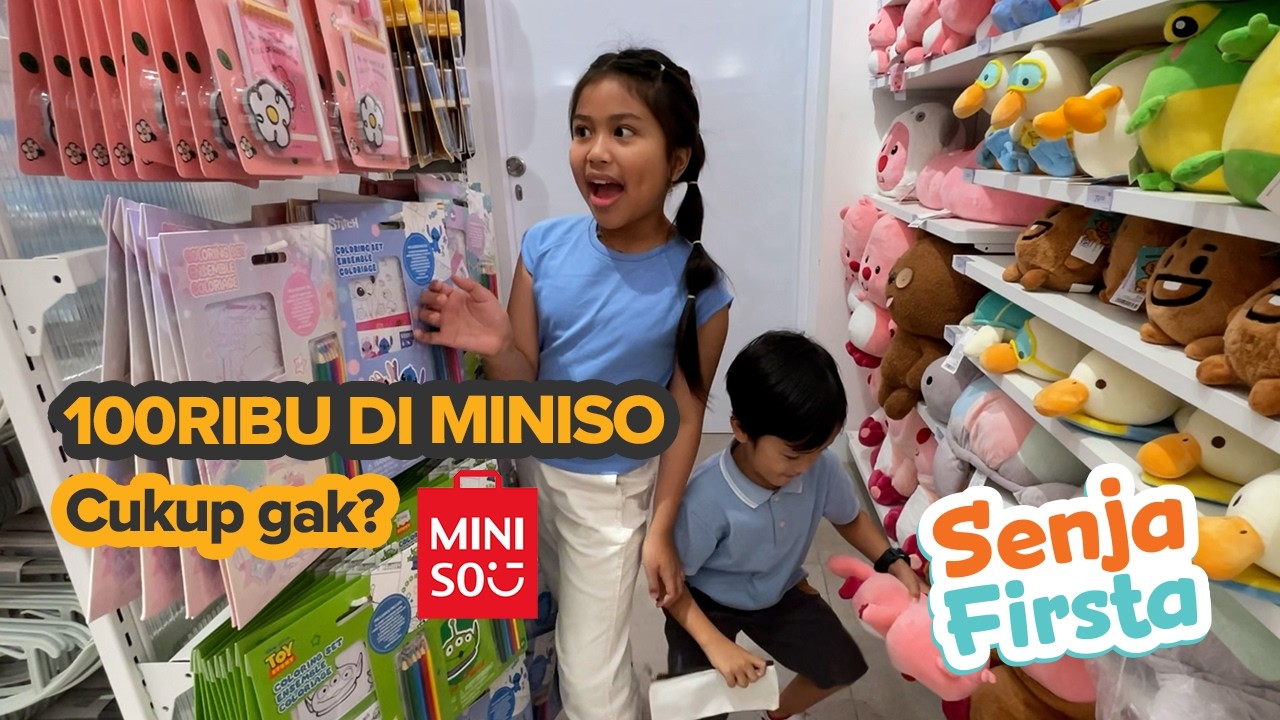 KAKAK SENJA BELANJA 100 RIBU DI MINISO DAPET APA AJA?
