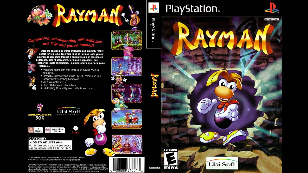Lets play Rayman (Playstation) - Part 1
