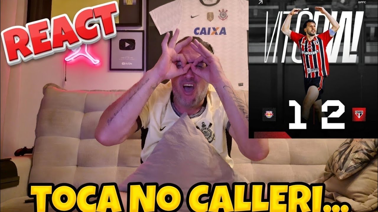 REACT BRAGANTINO 1X2 SÃO PAULO !!! SEGUE O LÍDER  !!! ATÉ QUANDO ?