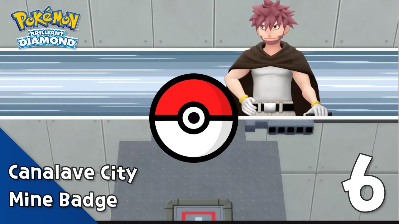 🧿 Pokemon Brilliant Diamond - Part 6 - Mine Badge in Canalave City