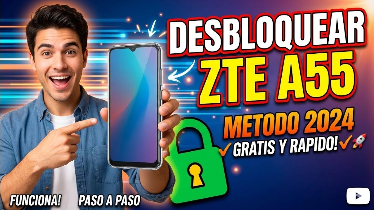Cómo Desbloquear ZTE A55 (solo para propietarios del equipo)