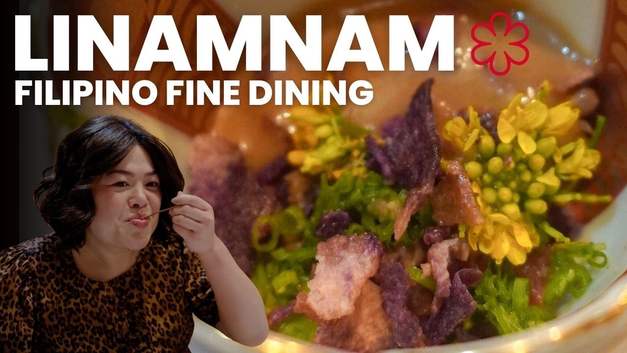 Linamnam Manila | Filipino Fine Dining One Michelin Star