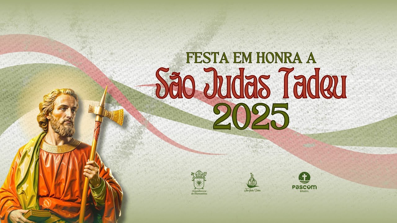 Santa Missa e Sexto Dia da Novena em Honra a São Judas Tadeu.