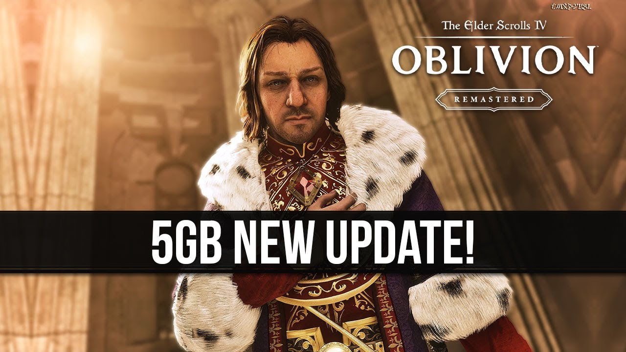 Oblivion Remastered только что получил новое обновление на 5 ГБ