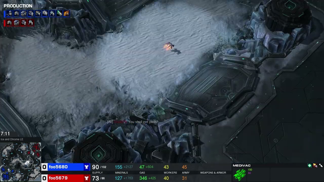 StarCraft 2 | Offline Replay | TvT | MicroMachine v1.17.19 (Blue) vs v1.18.0 (Red) | Version Test