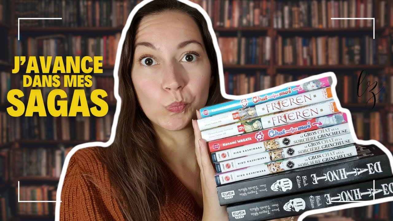 Je CONTINUE mes SAGAS de MANGAS ! 📚