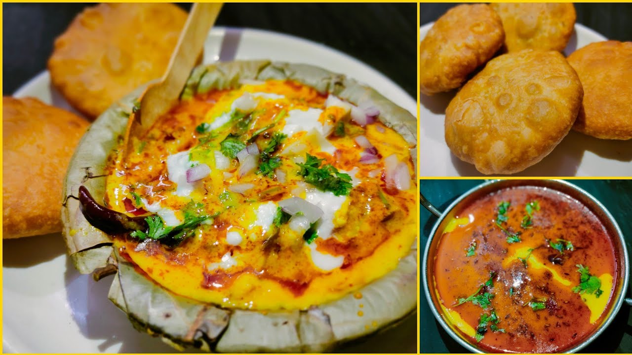 Kadhi Kachori/Jaipur Nashta/Dal Kachori/Mung kachori/जयपुर की गलियों का चटपटा मशहूर नाश्ता कढ़ी कचोरी