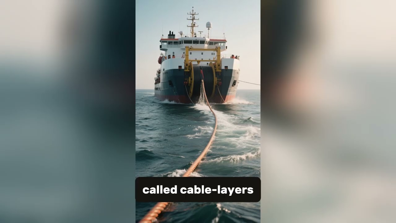 The internet isn’t in the cloud… it’s at the bottom of the ocean