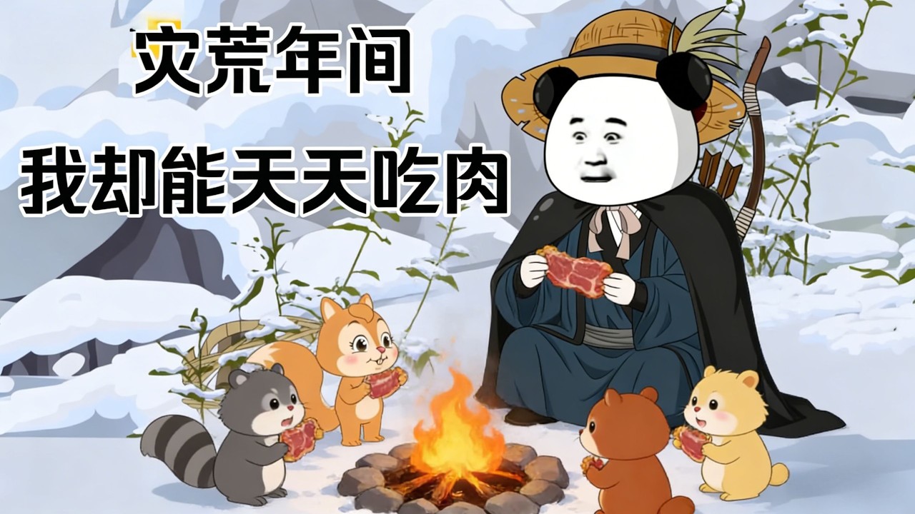 【精品沙雕動畫】我靠打獵糧肉滿倉#動畫推薦 #沙雕劇情 #funny #動漫