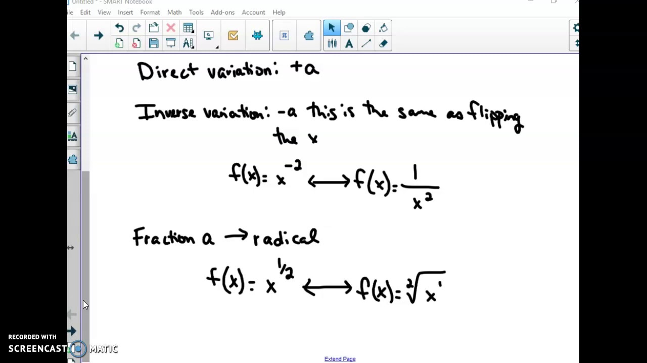 Modeling with Power Functions
