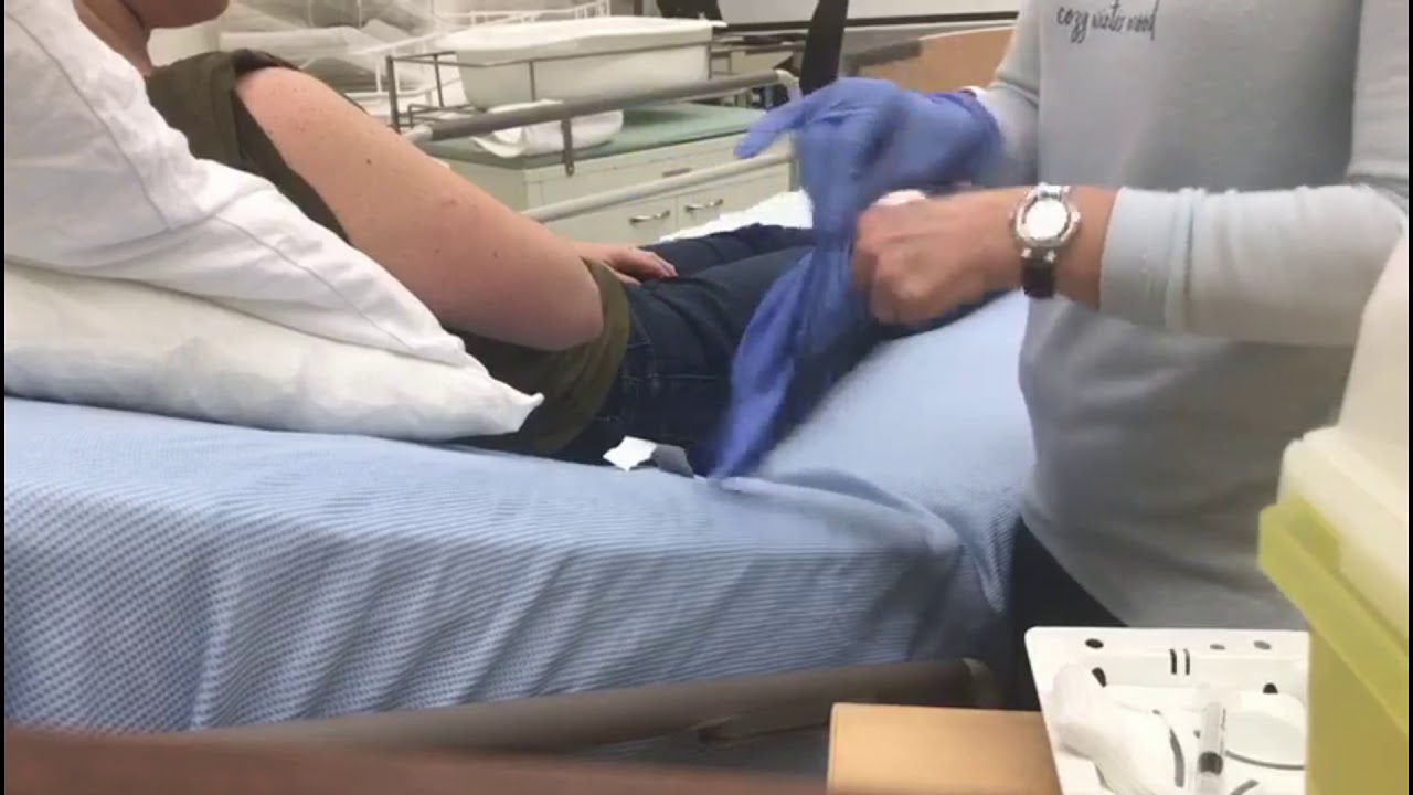 CAPSULE VIDÉO injection sous-cutanée à 45 degré