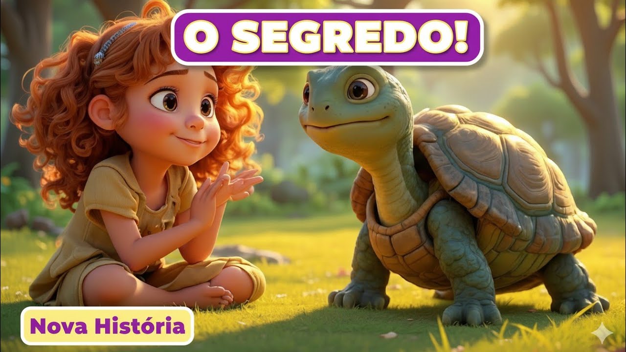 ✨ O Segredo da Tartaruga de Laura! 🐢 | História Infantil Mágic