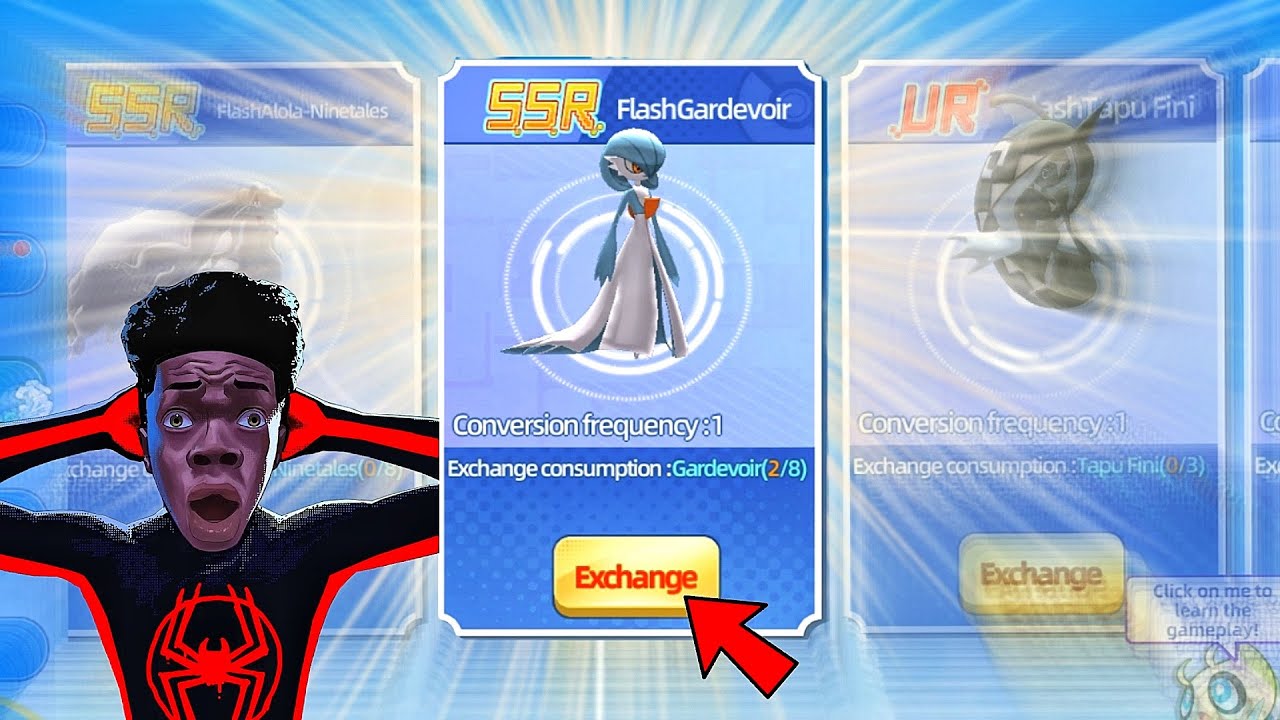 FRRE Shiny Gardevoir in Ultra Era Pet | PokeTamon 🌊 New Fishing Event Guide
