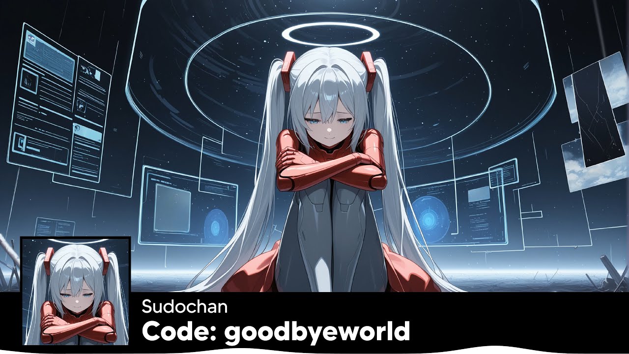 Code: goodbyeworld
