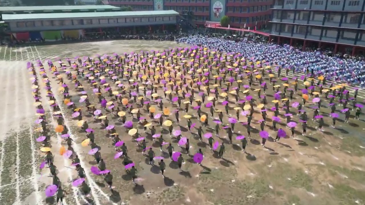 DRILL DISPLAY BY HR SECONDARY SECTION # ANNUAL SCHOOL SPORTS 2026