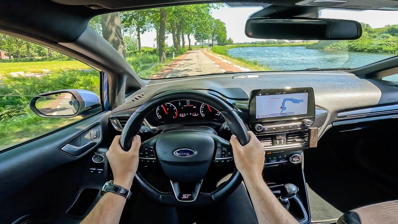 250+HP REVO Ford Fiesta MK8 ST with Milltek - POV Test Drive, Launch Control..