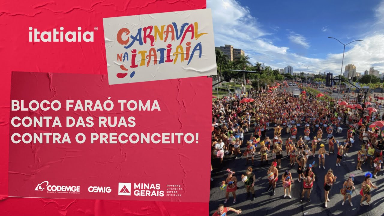 CARNAVAL: MILHARES DE FOLIÕES CURTEM A RETOMADA DO BLOCO FARAÓ EM BH!