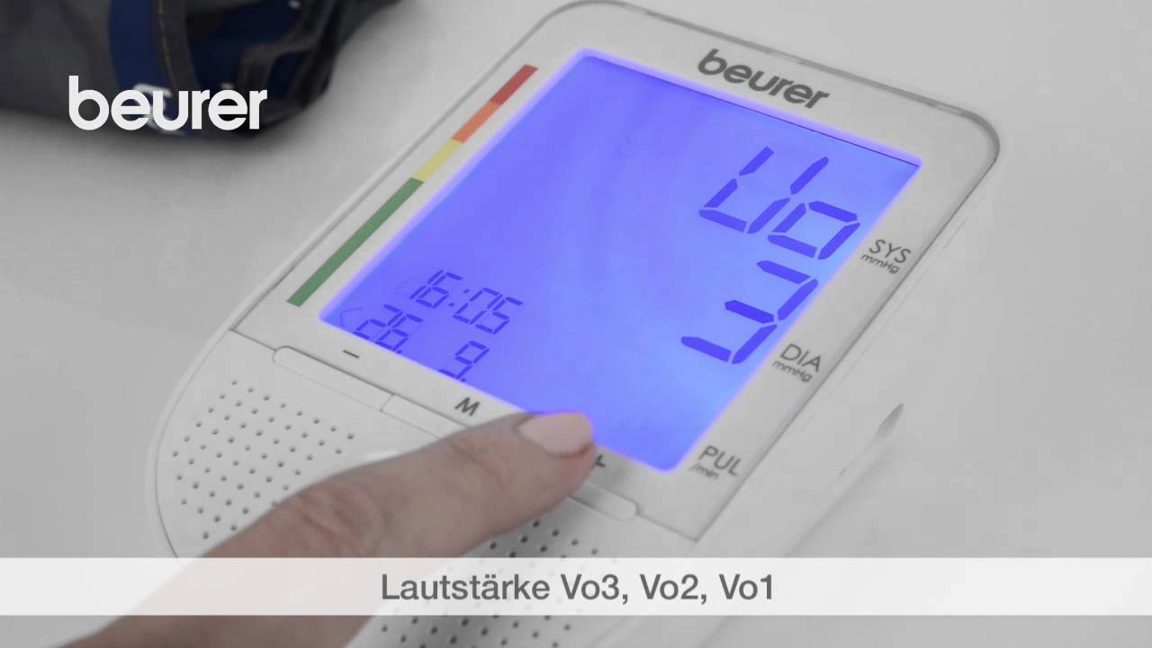 Quick Start Video des Blutdruckmessgeräts BM 49 von Beurer