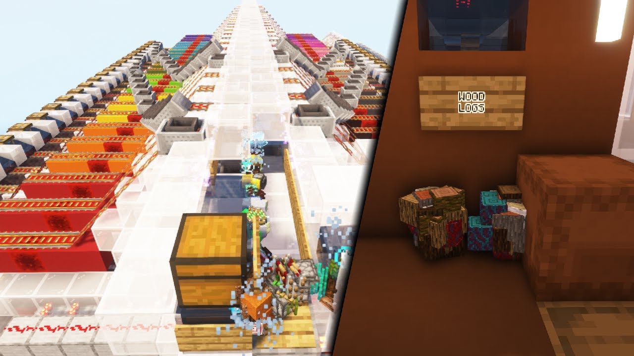 4 Million Items/Hour Multi-Sorter - Minecraft 1.19 Concept