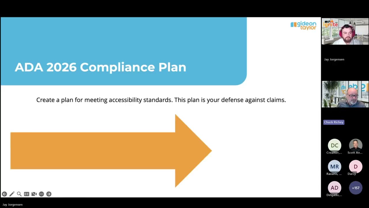 GT Webinar: WCAG 2.1 AA Compliance in PeopleSoft - The Accessibility Playbook You Need