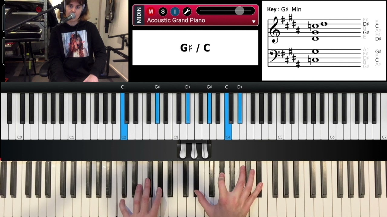 Drake – Yebba's Heartbreak PIANO TUTORIAL
