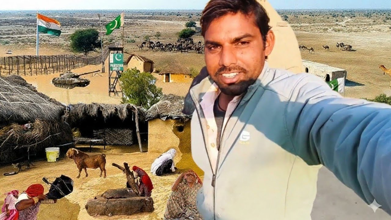 भारत पाक से सटा हुआ गांव मैं पहुंच गए , भारत से पाकिस्तान ज्यादा नहीं इस गांव से