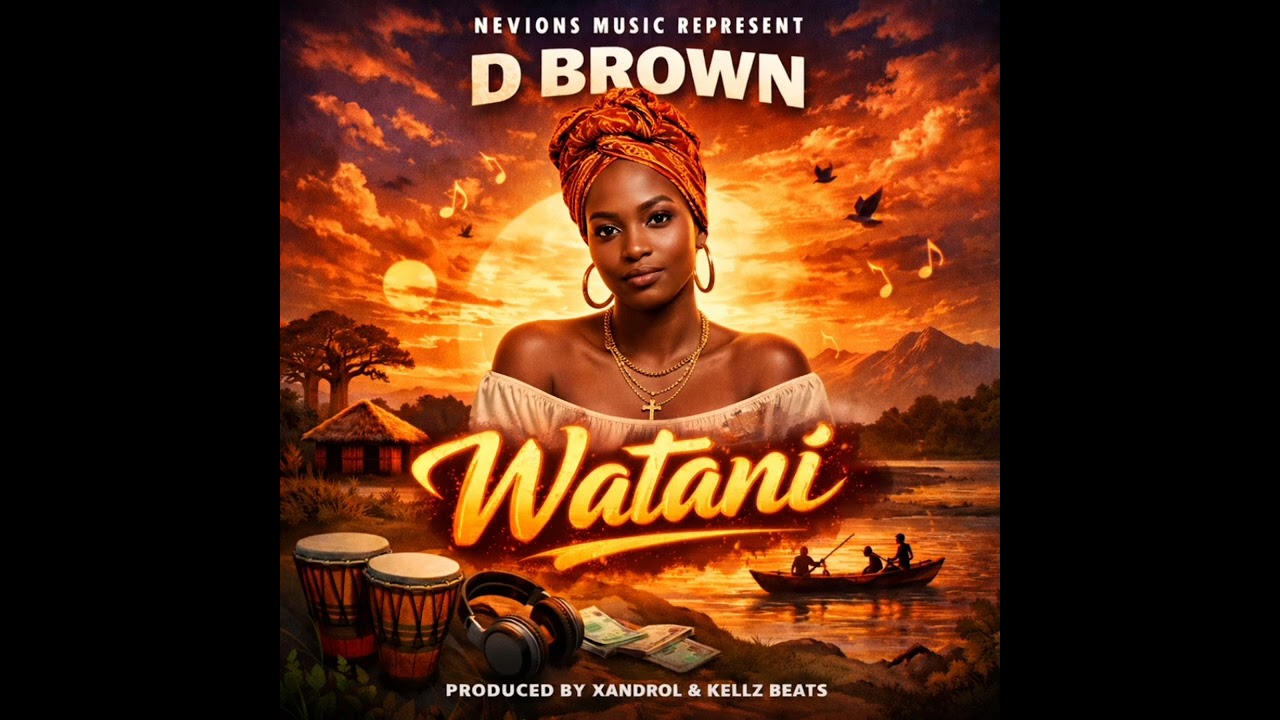 D Brown _ Watani _ (Official Music Audio)