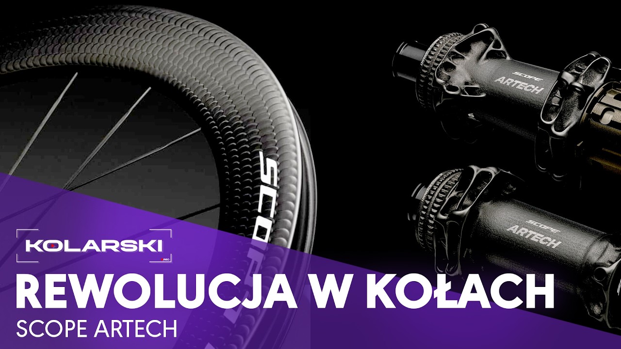 Rewolucja w kołach szosowych. SCOPE ARTECH najbardziej zaawansowane koła szosowe.