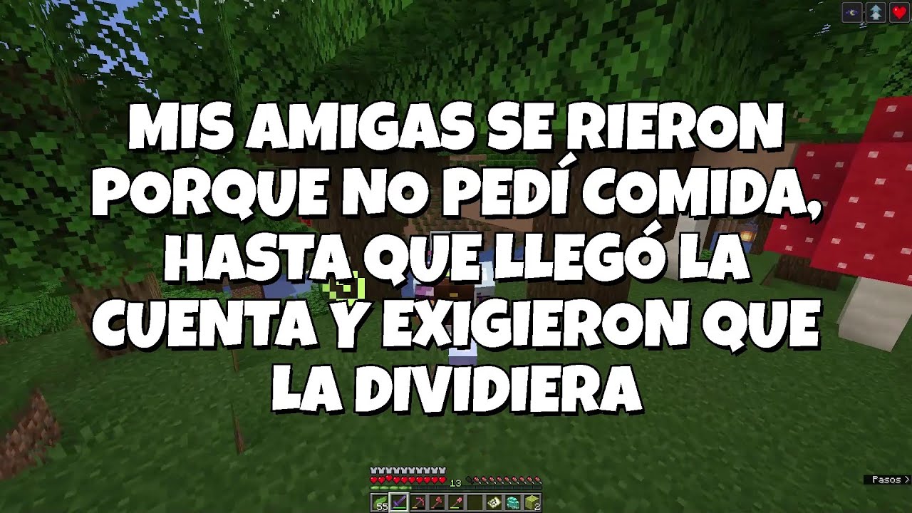 MIS AMIGAS SE RIERON PORQUE NO PEDÍ COMIDA HASTA QUE LLEGÓ LA CUENTA Y EXIGIERON QUE LA DIVIDIERA