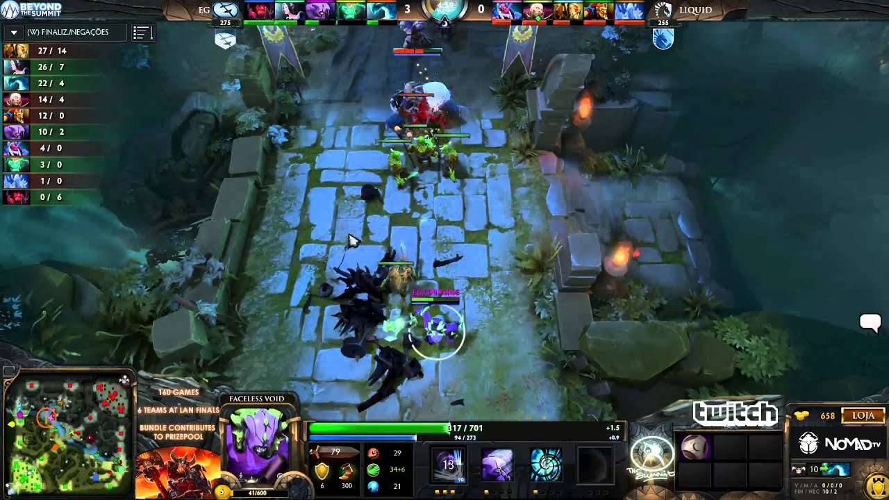 Evil Geniuses vs Liquid - The Summit Americas