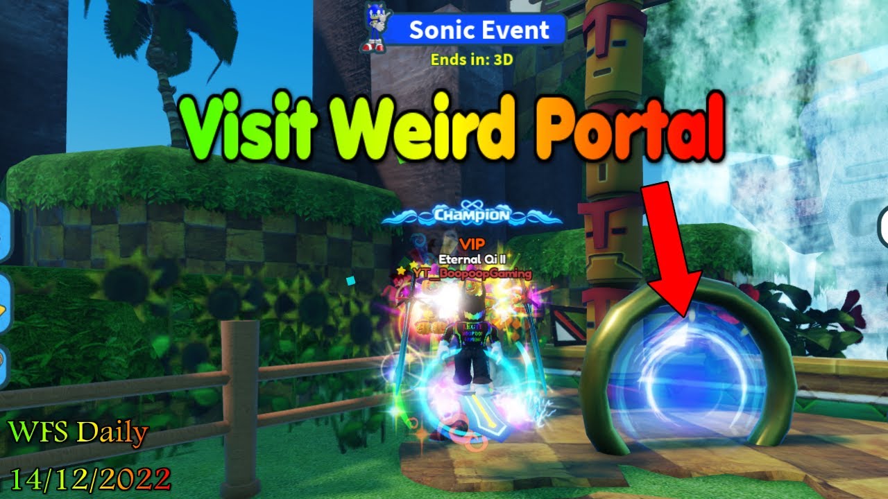 😮I Entered Weird Portal And Have Fun😎Daily Update In Weapon Fighting Simulator Roblox
