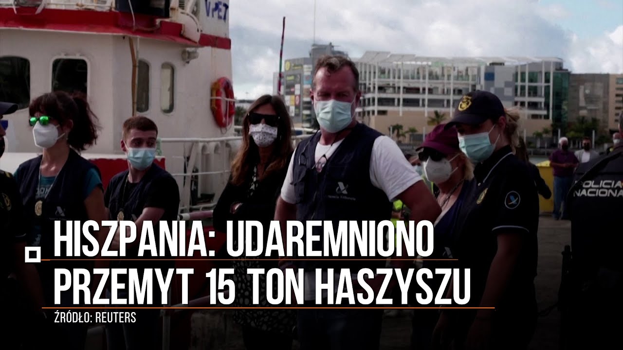 Hiszpania. Udaremniono przemyt 15 ton haszyszu