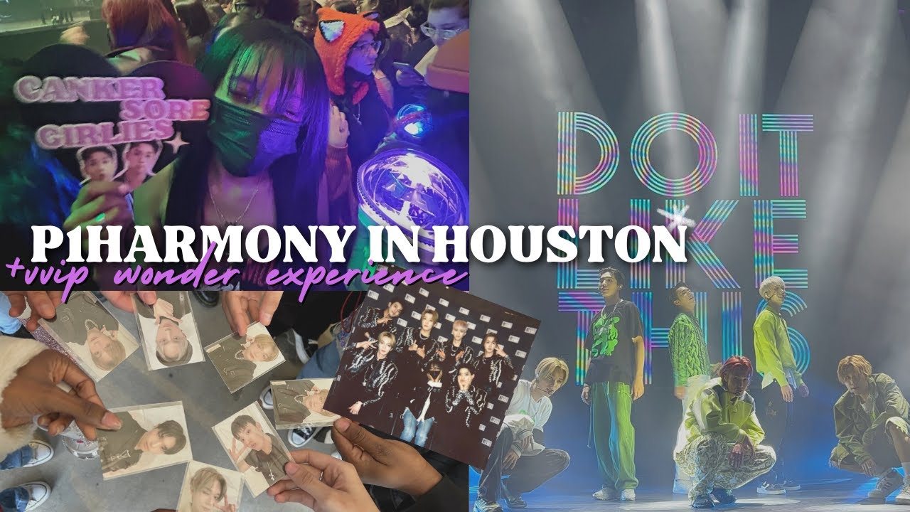 p1harmony concert vlog ♡ houston