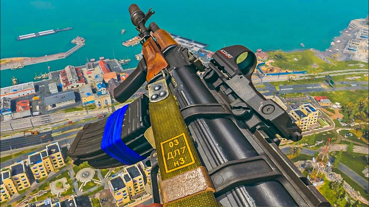 WARZONE URZIKSTAN AK-74 GAMEPLAY! (NO COMMENTARY)
