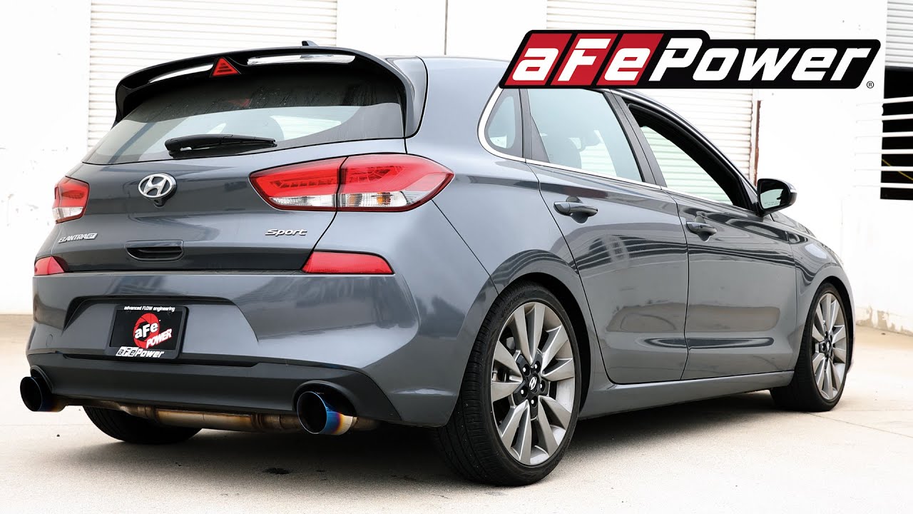 aFe POWER Hyundai Elantra GT Takeda Axle-Back Exhaust System