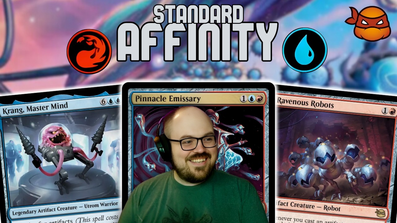 ЛУЧШАЯ КОЛОДА ИЗ TMNT! | Izzet Affinity | Стандартная колода MTG для арены